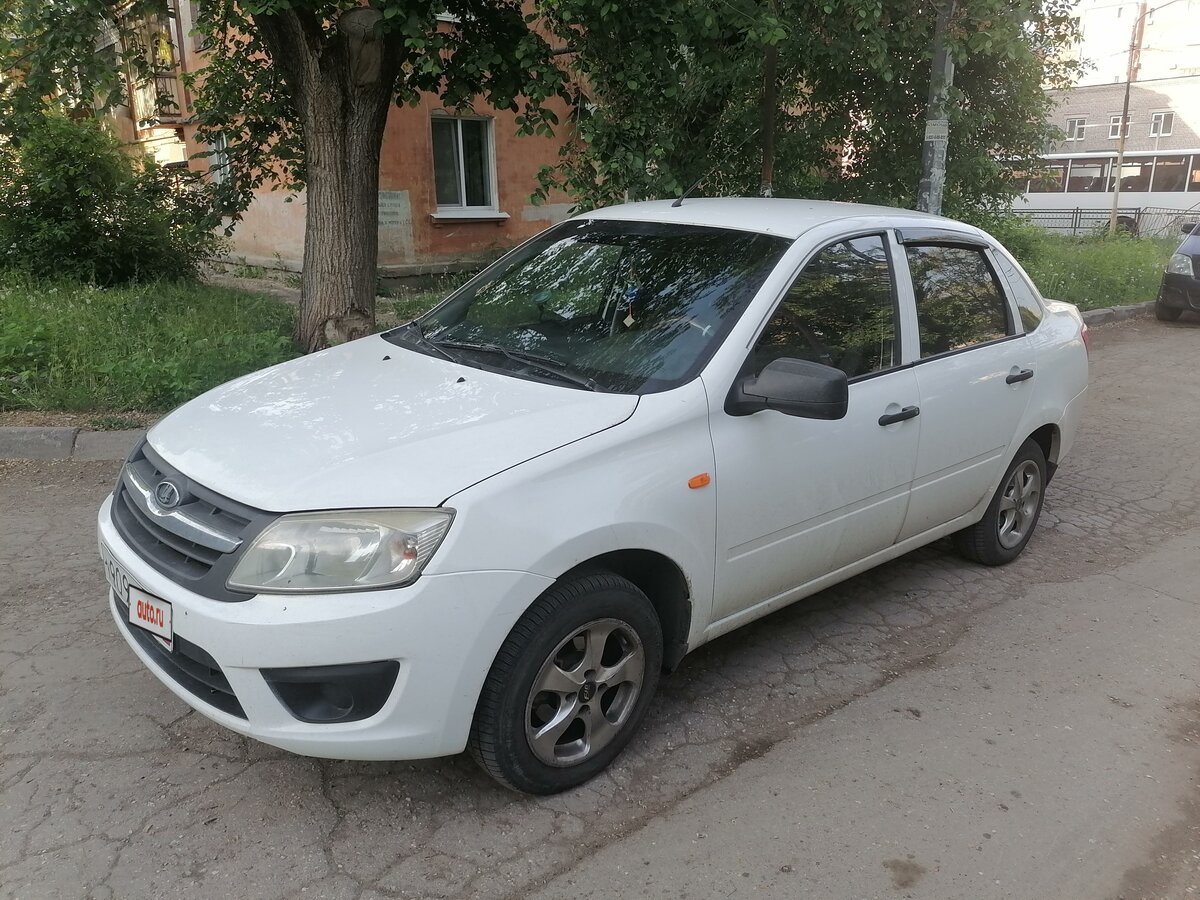 Лада гранта белый цвет