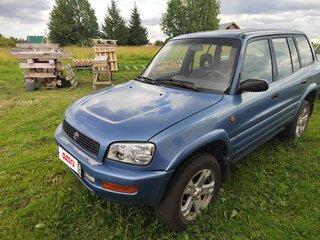 1996 Toyota RAV4 I (XA10), фиолетовый, 350000 рублей, вид 1