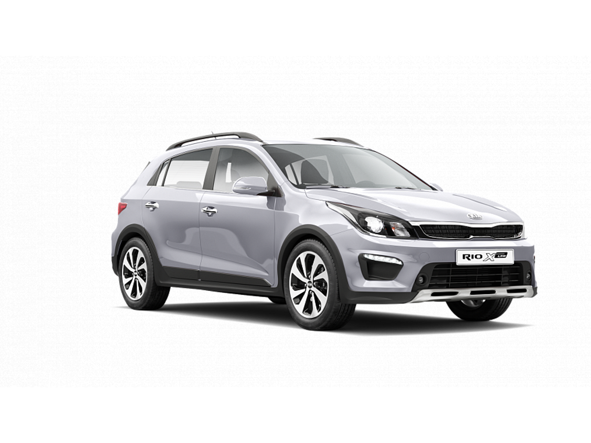 Киа рио х лайн цена фото Купить б/у Kia Rio IV X-Line 1.6 AT (123 л.с.) бензин автомат в Москве: чёрный К