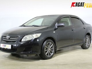 2008 Toyota Corolla AMT X (E140, E150), чёрный, 560000 рублей, вид 1