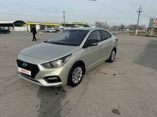 2019 Hyundai Solaris II, бежевый, 1210000 рублей, вид 1