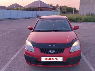 2009 Kia Rio II, красный, 600000 рублей, вид 1