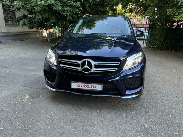 2016 Mercedes-Benz GLE 300 I (W166), синий, 4200000 рублей - вид 2