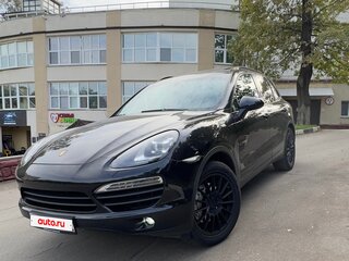 2011 Porsche Cayenne S Hybrid II (958), чёрный, 1750000 рублей, вид 1