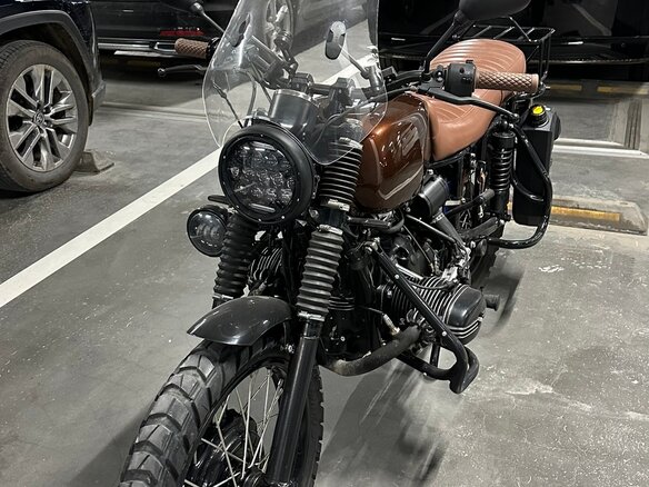 1987 Урал ИМЗ-8.103, коричневый, 650000 рублей - вид 3