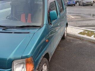 1997 Suzuki Wagon R Wide I, зелёный, 350000 рублей, вид 1