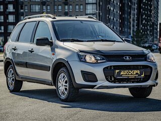 2015 Lada (ВАЗ) Kalina Cross II, серебристый, 523100 рублей, вид 1