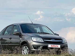 2017 Lada (ВАЗ) Granta I, коричневый, 860000 рублей, вид 1