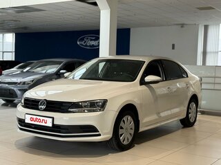 2015 Volkswagen Jetta VI Рестайлинг, белый, 960000 рублей, вид 1