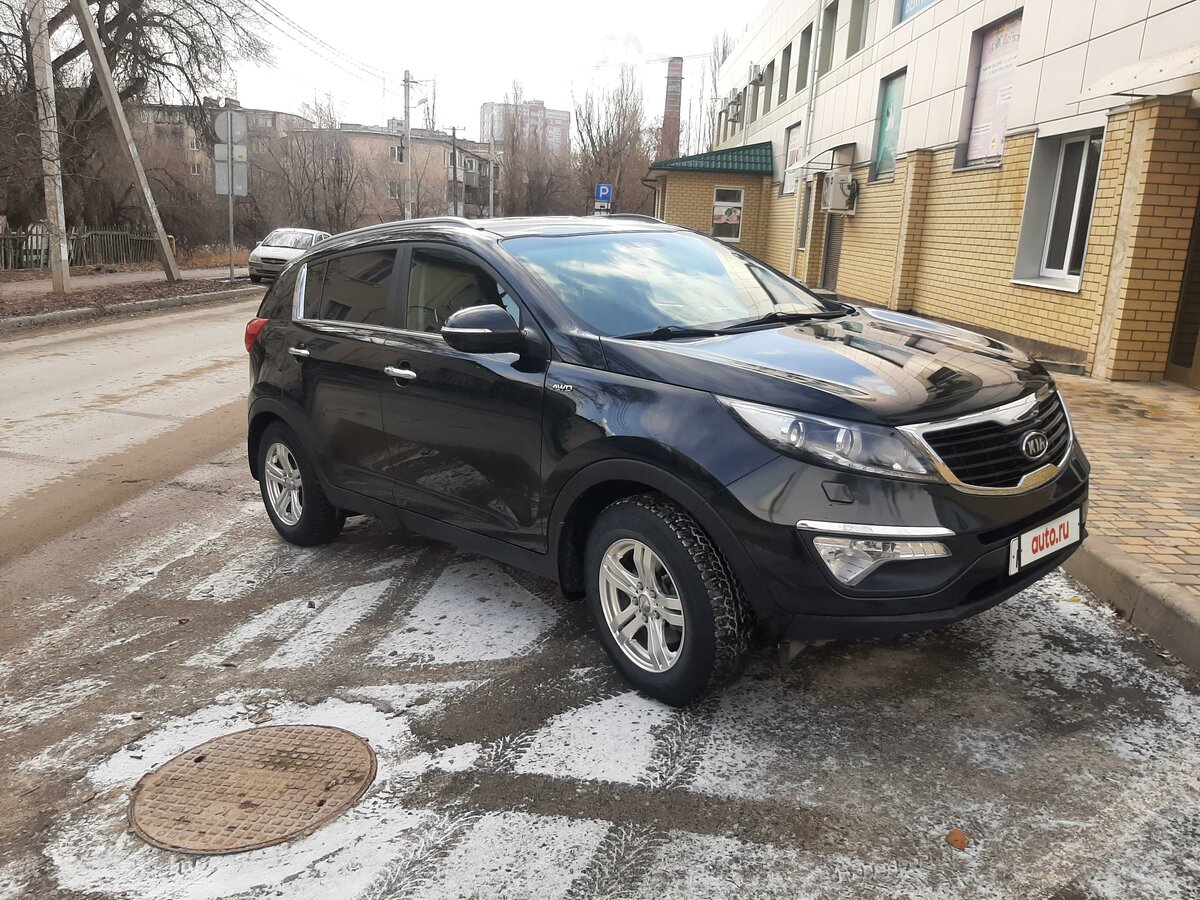 Kia Sportage 2010 черный
