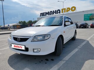 2001 Mazda Familia VIII (BJ), белый, 290000 рублей, вид 1