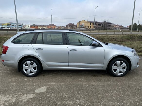 2013 Skoda Octavia III (A7), серебристый - вид 7