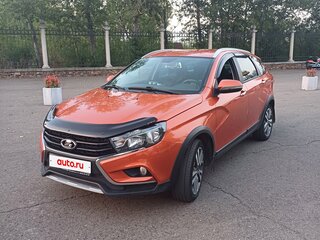 2018 Lada (ВАЗ) Vesta SW Cross I, оранжевый, 800000 рублей, вид 1