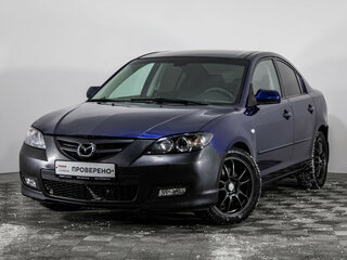 2006 Mazda 3 I (BK) Рестайлинг, синий, 475000 рублей, вид 1