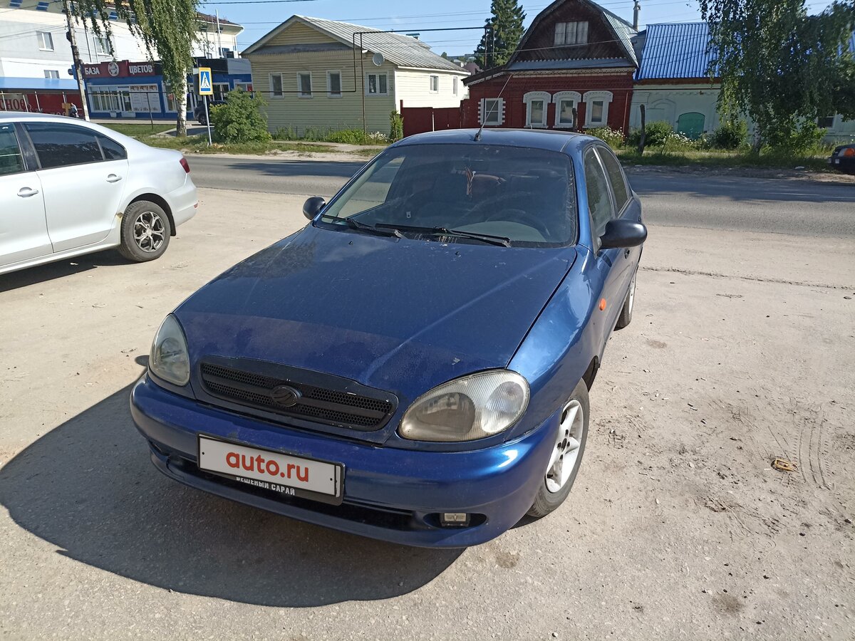 ЗАЗ Сенс синий
