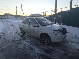2014 Lada (ВАЗ) Granta I, белый, 450000 рублей, вид 4