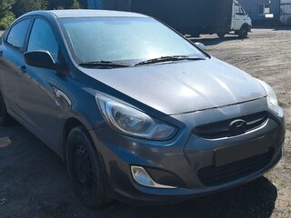 2013 Hyundai Solaris I, серый, 571000 рублей, вид 1