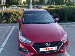 2018 Hyundai Solaris II, красный, 1250000 рублей, вид 1