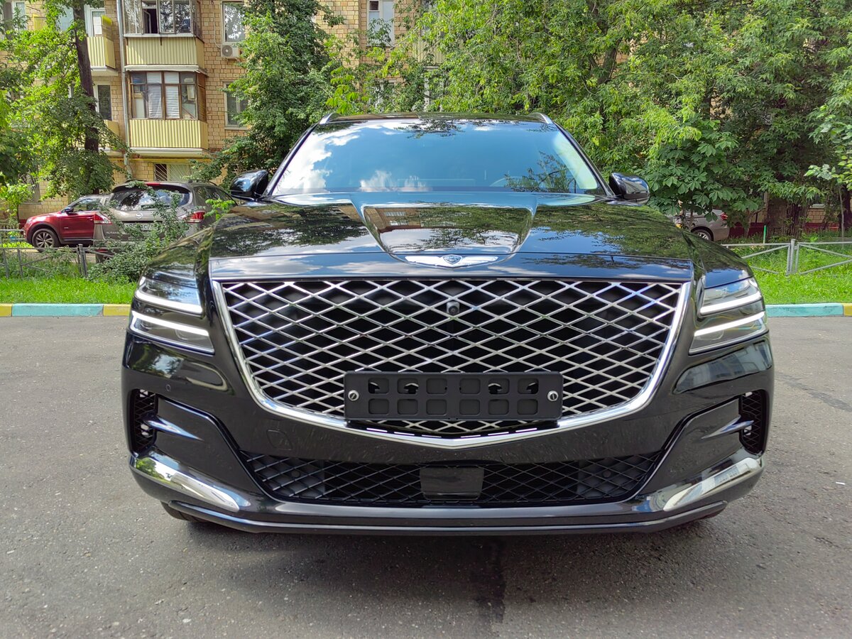 Genesis gv80 черный