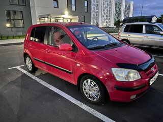 2004 Hyundai Getz I, красный, 300000 рублей, вид 1