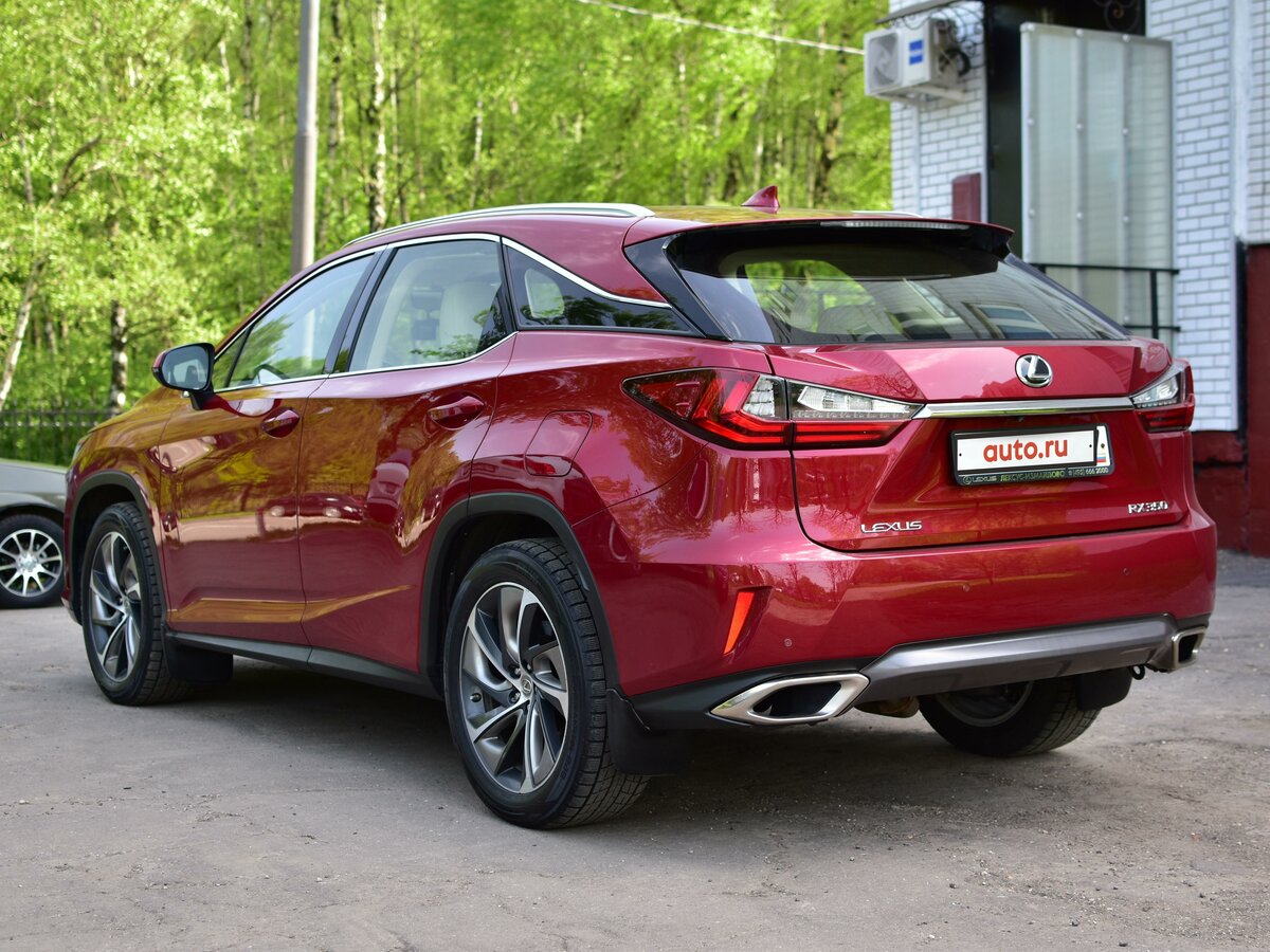Лексус rx300 красный