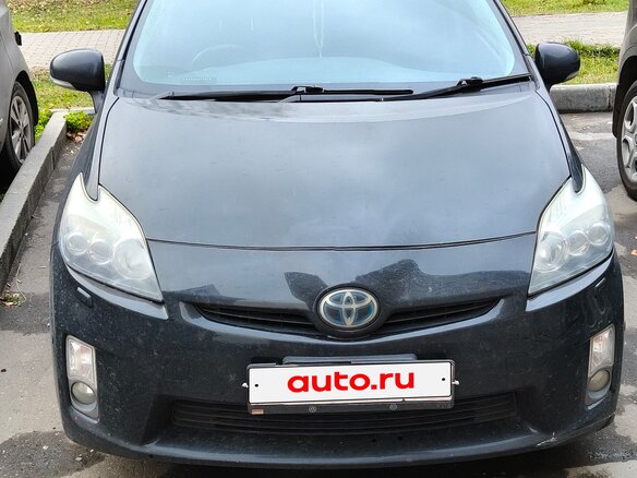 2010 Toyota Prius III (XW30), чёрный, 900000 рублей - вид 1