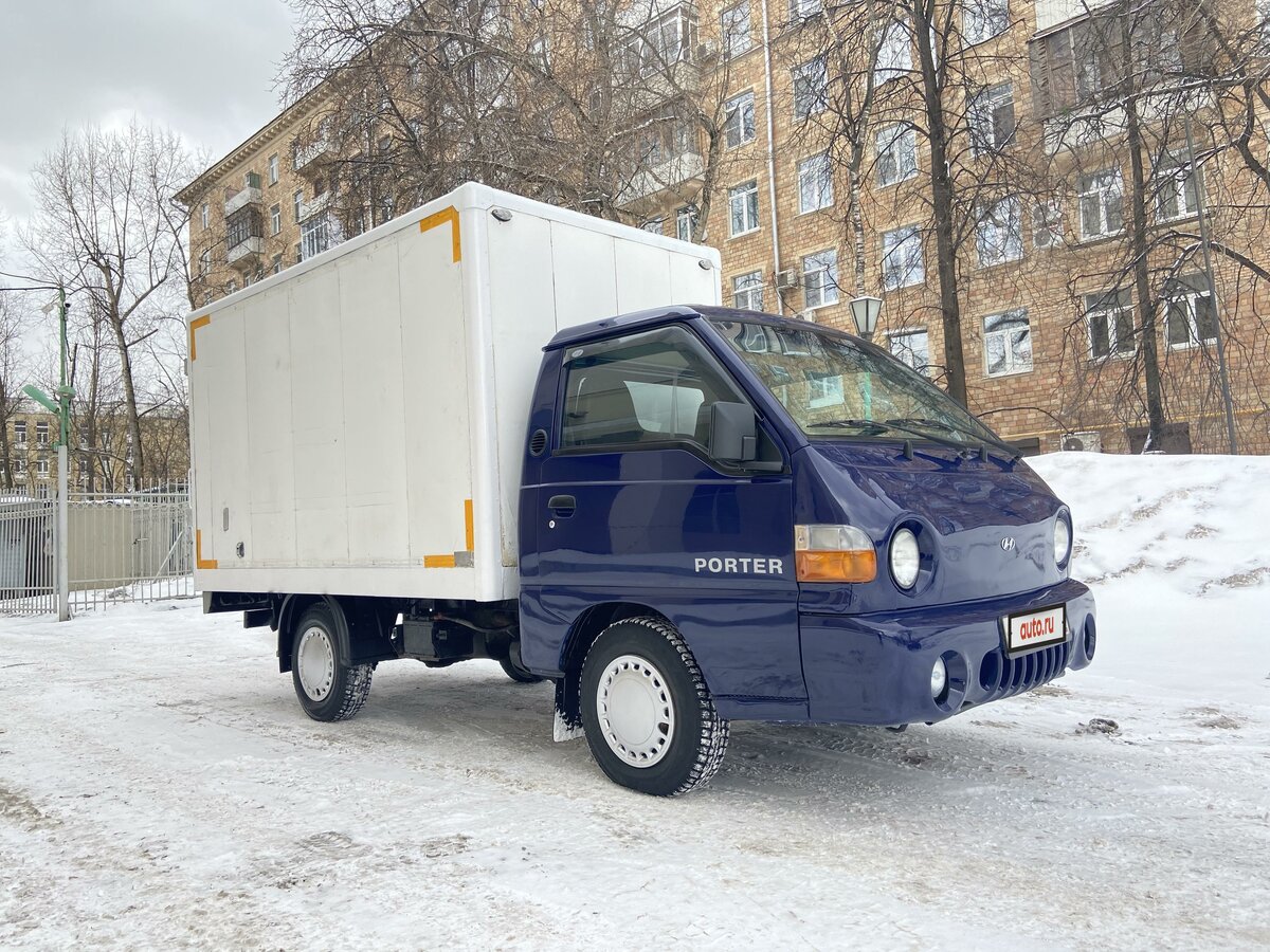 Hyundai porter синий