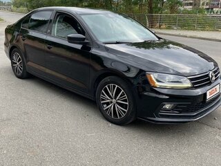 2017 Volkswagen Jetta VI Рестайлинг, чёрный, 1300000 рублей, вид 1