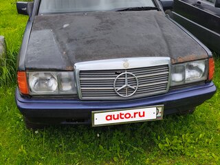 1992 Mercedes-Benz 190 (W201), синий, 150000 рублей, вид 1