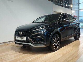 2025 Lada (ВАЗ) Vesta SW Cross I Рестайлинг (NG), чёрный, 2024000 рублей, вид 1