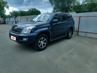 2007 Toyota Land Cruiser Prado 5-speed 120 Series Рестайлинг, синий, 1850000 рублей, вид 1
