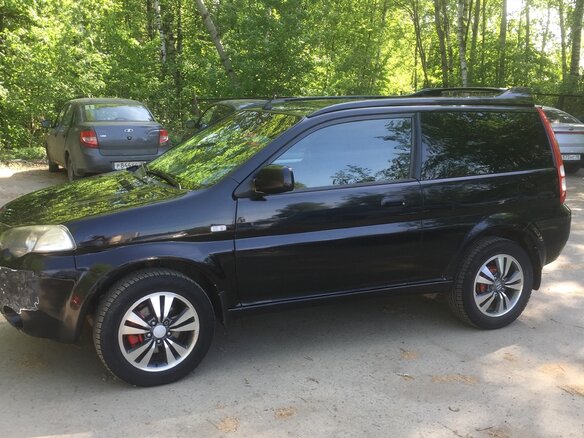 2002 Honda HR-V I Рестайлинг, чёрный - вид 2