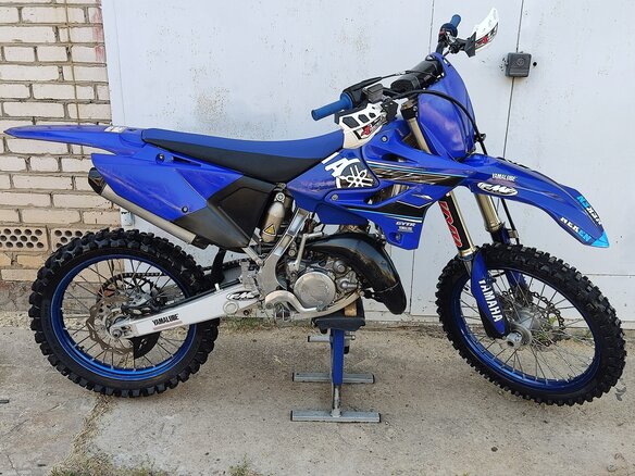 2021 Yamaha YZ125, синий - вид 22