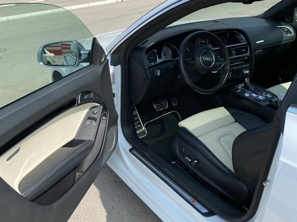 2012 Audi S5 I (8T) Рестайлинг, белый - вид 11