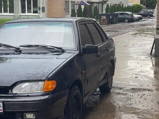 2007 Lada (ВАЗ) 2115, чёрный, 85000 рублей, вид 1