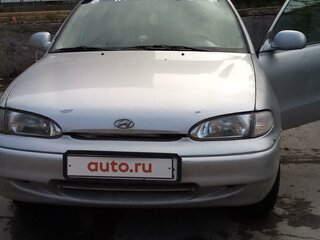 1995 Hyundai Accent I, серый, 100000 рублей, вид 1