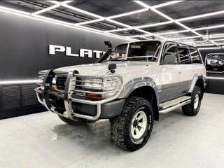 1996 Toyota Land Cruiser 80 Series Рестайлинг, серый, 3500000 рублей, вид 1