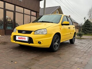 2011 Lada (ВАЗ) Kalina Sport I, жёлтый, 300000 рублей, вид 1
