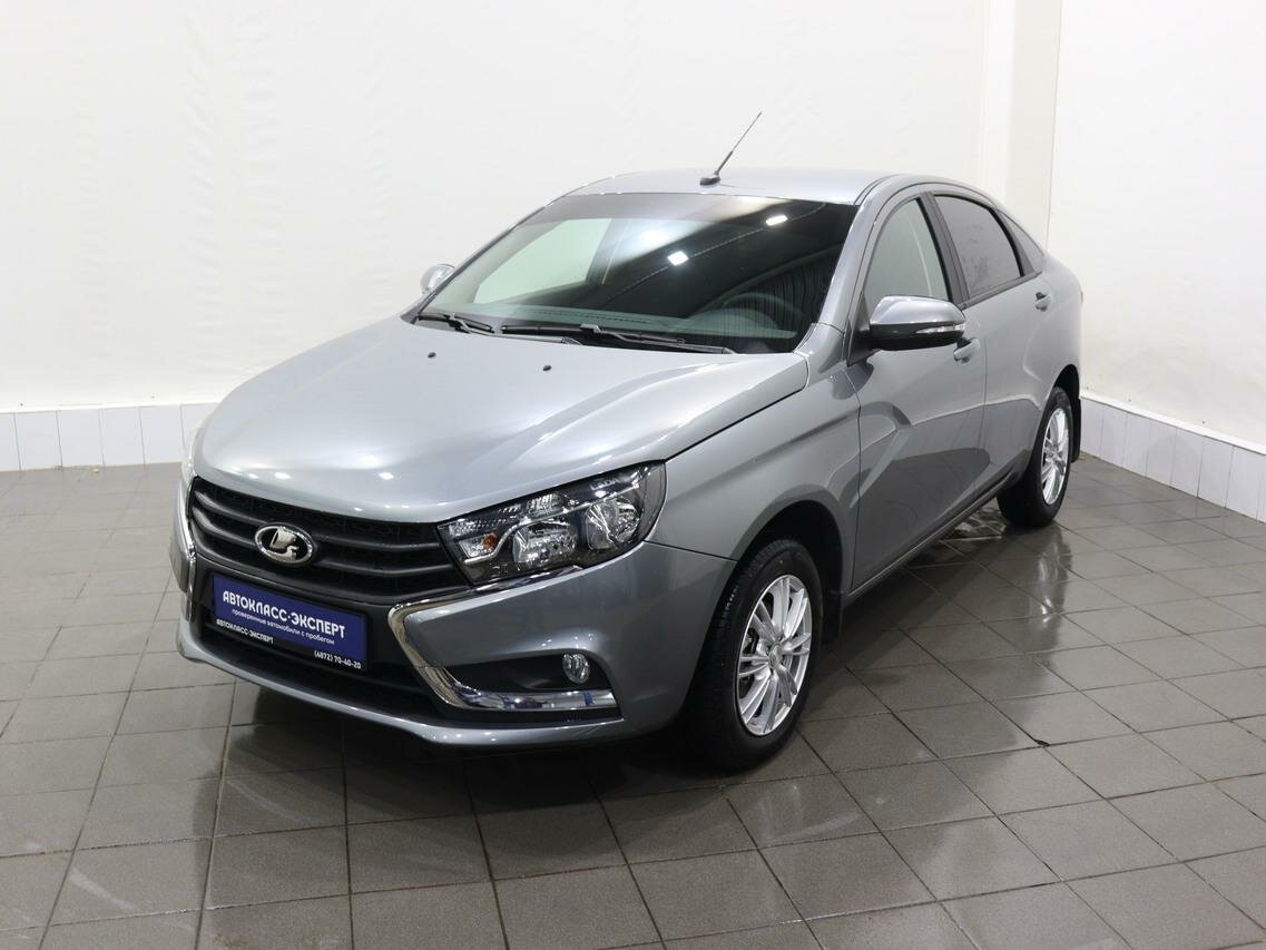 Серая Lada p973ch