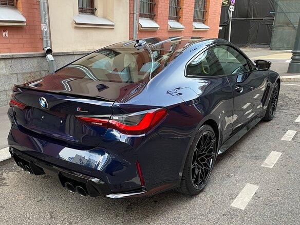 2021 BMW M4 Competition Package G82/G83, синий - вид 8