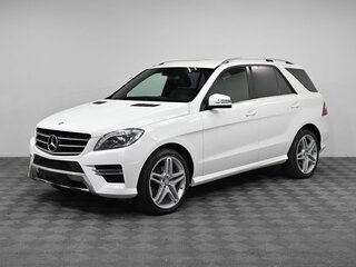 2015 Mercedes-Benz M-Класс 300 III (W166), белый, 2299000 рублей, вид 1