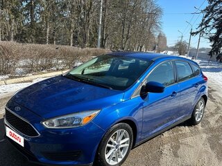 2017 Ford Focus III Рестайлинг, синий, 1150000 рублей, вид 1