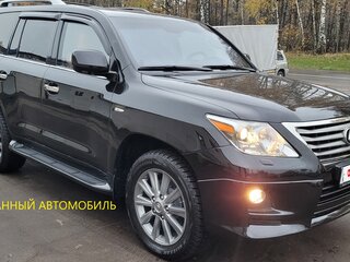 2012 Lexus LX 570 III, чёрный, 7850000 рублей, вид 1