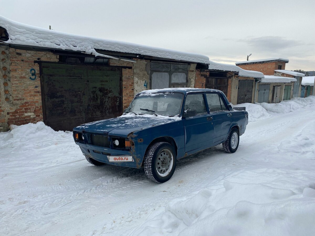Купить б/у Lada (ВАЗ) 2107 бензин механика в Екатеринбурге: синий 2008 ...