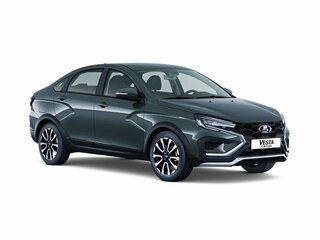 2024 Lada (ВАЗ) Vesta Cross I Рестайлинг (NG), серый, 1919000 рублей, вид 1