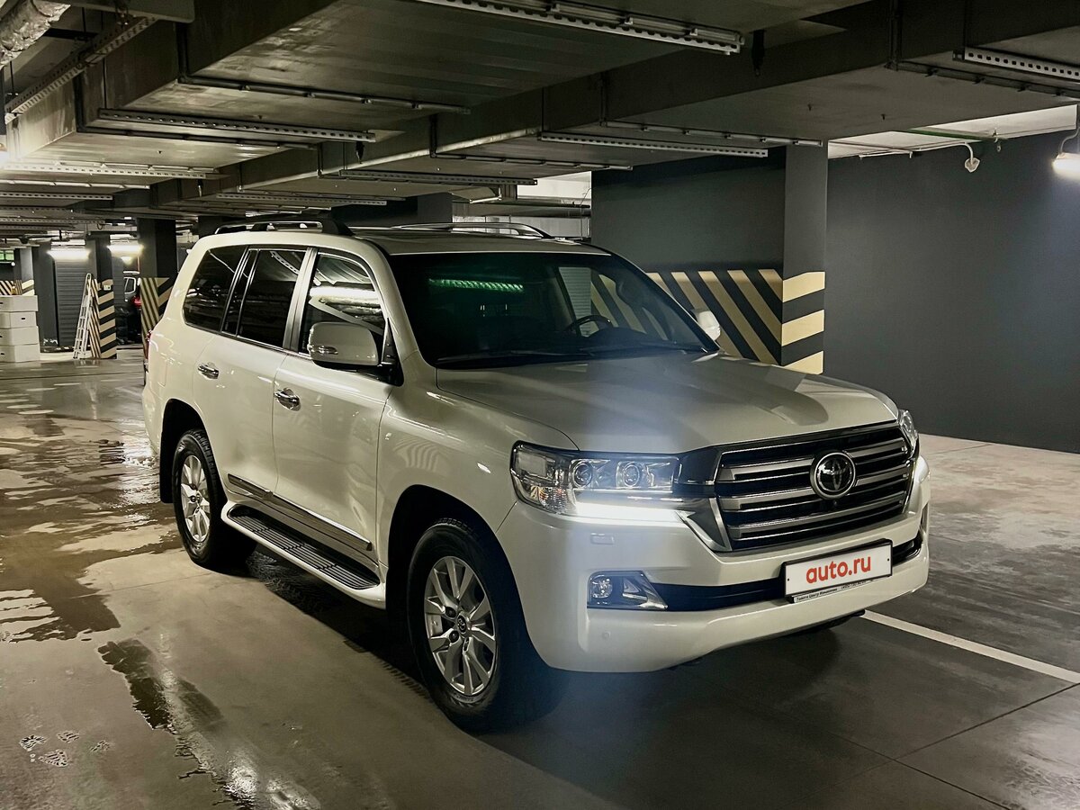 Купить б/у Toyota Land Cruiser 200 Series Рестайлинг 2 4.5d AT (249 л.с ...