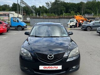 2007 Mazda 3 I (BK) Рестайлинг, чёрный, 460000 рублей, вид 1