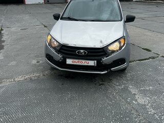 2020 Lada (ВАЗ) Granta I Рестайлинг, серый, 450000 рублей, вид 1