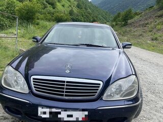 1999 Mercedes-Benz S-Класс 320 IV (W220), синий, 600000 рублей, вид 1