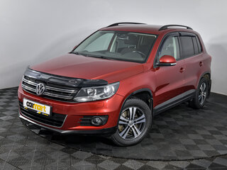 2013 Volkswagen Tiguan I Рестайлинг, красный, 1129000 рублей, вид 1